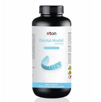 Modello dentario Washable Resin For 3D che stampa lunghezza d'onda 405nm di durezza del blu di colore alta
