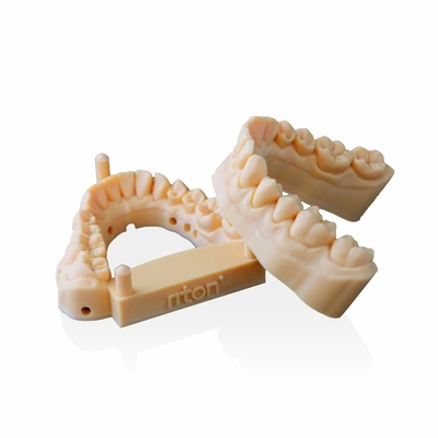 Modello dentario giallo Resin For 3D che stampa alta precisione Resina biocompatibile